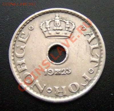 1 - Норвегия 10 эре (1925) А