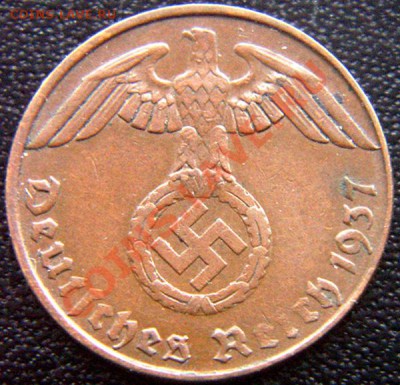 Германия (3-й Рейх)_1 рейхспфенниг 1937(Е); до 25.01_22.00мс - 7266