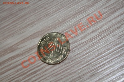 Мексика 20 центаво 1998г - IMG_7098.JPG