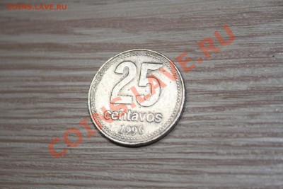 Аргентина 25 центаво 1996г - IMG_7114.JPG