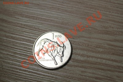 1 писо 1991г Филиппины. Бык - IMG_7124.JPG