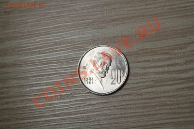 Мексика 20 центаво 1981г - IMG_7137.JPG