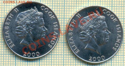 О-ва Кука,5цент2000г., божество, фикс 30руб - мэн а
