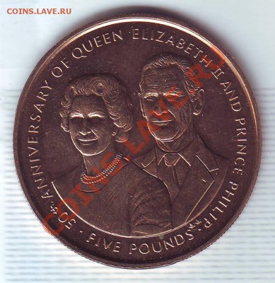 О.Мэн.5 Фунтов.1997.Золотая свадьба. до 30.01 - 19970007.JPG