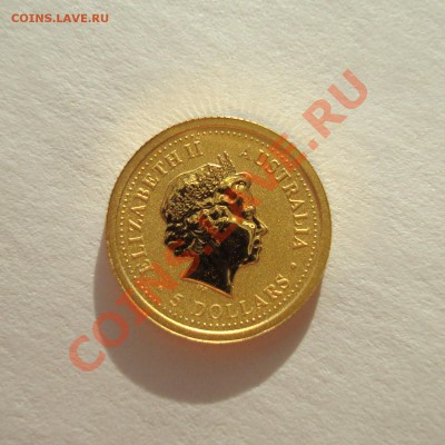 5 Dollars Australia 2003 г., золото. Предпродажная оценка - DSC05142.JPG