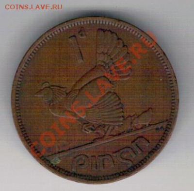 ИРЛАНДИЯ ПЕННИ 1941 КУРИЦА ДО 30.01.14 В 22.00МСК (7860) - 4-ирл1п41а