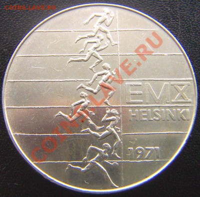 Финляндия_памятные 10 марок 1971. Серебро; до 26.01_22.12мск - 7302