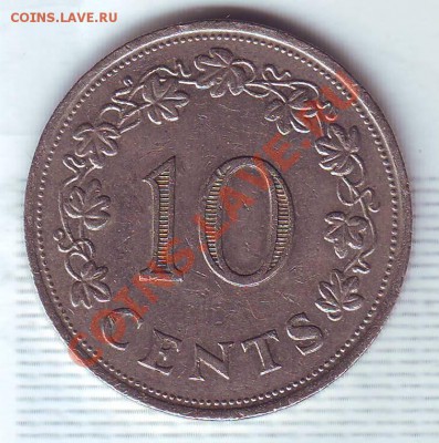 Мальта.10 Центов.1972. до 31.01 - 19720009.JPG