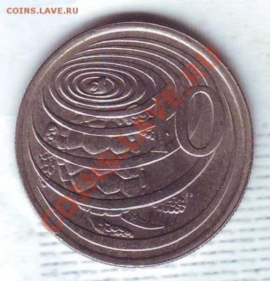 Кайманы.10 Центов.1990 Черепаха. до 01.02 - 19900013.JPG