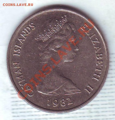 Кайманы.25 Центов.1982.Парусник. до 01.02 - 19820011.JPG