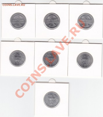 Германия Веймар 7 монет UNC без повторов до 31.01 22:00 мск - IMG_0005