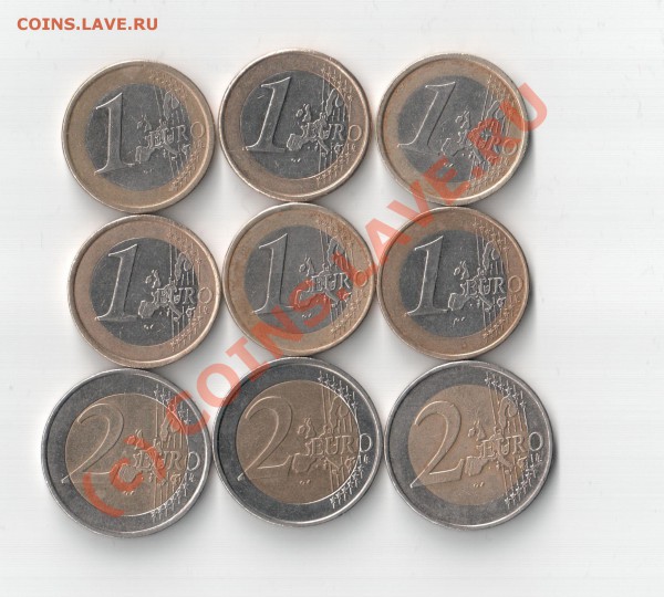 1евро-6 шт ; 2 евро-3шт до 18.02.2010 , 22.00 по Москве - ываыв 001