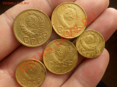 2,3 копейки 1940г-1957г. (5шт) - SAM_6905.JPG