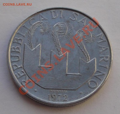 50 лир 1972 Сан Марино до 30.01 - 50 лир 2