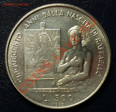 САН МАРИНО 500 ЛИР 1983 РАФАЭЛЛО до 30.01.14 22-00 МСК - IMAG0257
