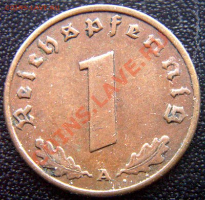 Германия (3-й Рейх)_1 рейхспфенниг 1937(А); до 27.01_22.04мс - 7380