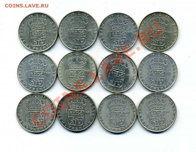 Финляндия 1865-2006. Погодовка,юбилейка,евро. + Швеция Ag - 1 крона 1954-68.1