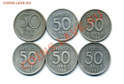Финляндия 1865-2006. Погодовка,юбилейка,евро. + Швеция Ag - 50 эре 1945-61.1