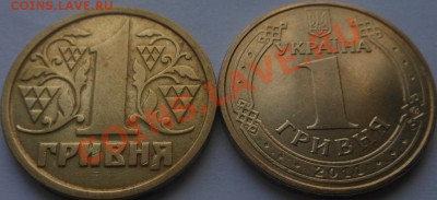 12монет Украины номиналом 1гривня с рубля! До 02.02.2014г! - DSCN5743