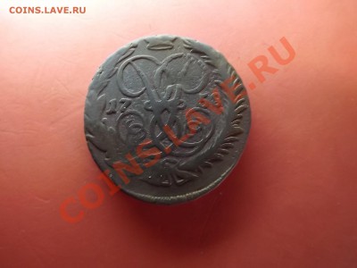 2 коп. 1758г. перечекан - Изображение 4931