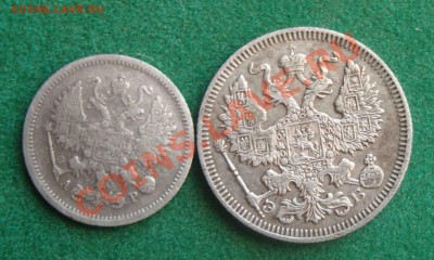 10 коп 1902 и 20 коп 1909гг.До 29.01 в 22.00 мск - 3
