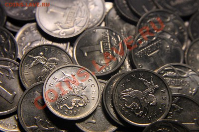 1 коп. 2007 м (200 монет ) - ШТЕМПЕЛЬНЫЕ - 1 коп 2007 м - 01