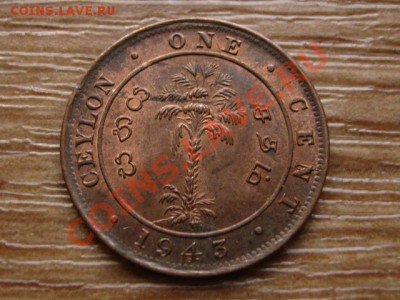 Цейлон Брит. 1 цент 1943 до 30.01.14 в 21.00 М - IMG_1325
