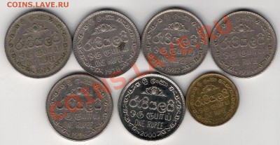 Шри-Ланка рупия 1975-2005 (7шт) до 03.02.14 в 22.00мск(7995) - 4-шри1а