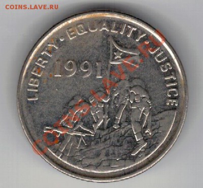 Эритрея 25 центов 1997 Зебра до 03.02.14 в 22.00мск (7996) - 4-эр25