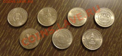ТАЙЛАНД - 7 шт. ЮБ. 2-батовиков без повторов до 4.02, 22.00 - таиланд 7 штук - 1
