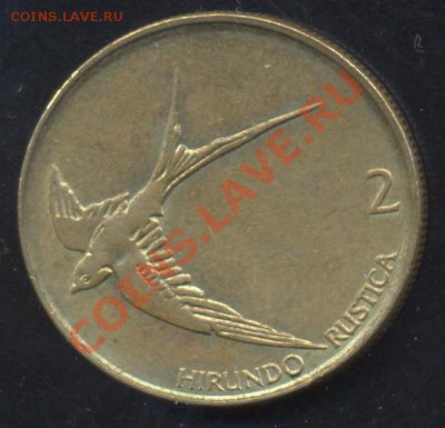 Словения 2 толлара 1994 г.До 31.01.14 г. 22-00 МСК . - Словения2 т 94 1