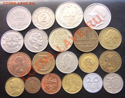 35 разных монет (смотрите фото и описание). До 30.01_22.02мс - 7408
