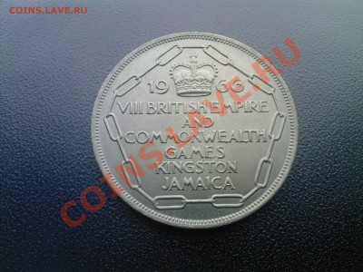 ЯМАЙКА 5 шиллингов1966г. ИГРЫ до 31.01 - 13012014(016)