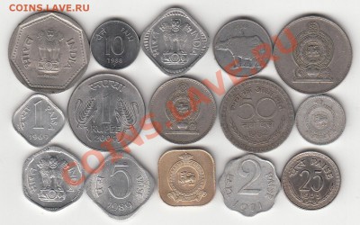 Монеты Индии и Шри-Ланки 15 шт.  в 22.00 2.02 - IMG_0004
