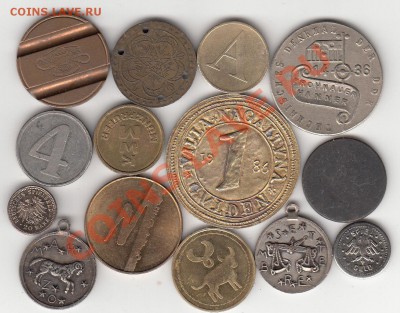 Жетоны иностранные 14 шт. в 22.00 4.02 - IMG_0006