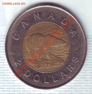 Канада.2 Доллара.1996.Медведь.БМ. до 05.02 - 19960011.JPG