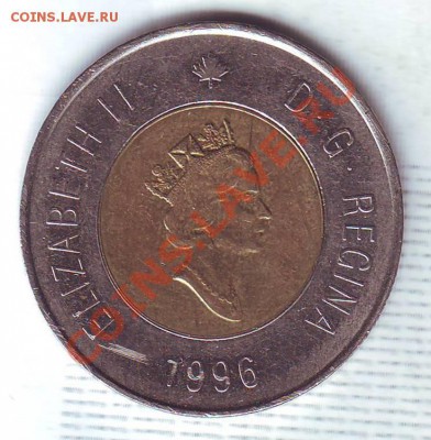 Канада.2 Доллара.1996.Медведь.БМ. до 05.02 - 19960010.JPG