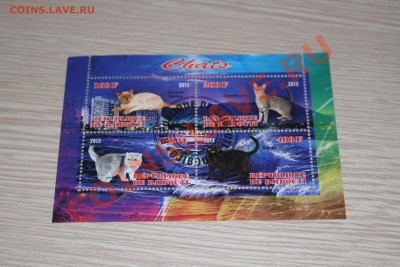 Марки блоки КОШКИ - IMG_7420.JPG