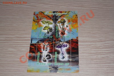 Марки блоки ГРИБЫ 22 шт - IMG_7456.JPG