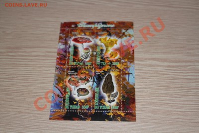 Марки блоки ГРИБЫ 22 шт - IMG_7450.JPG