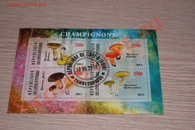 Марки блоки ГРИБЫ 22 шт - IMG_7436.JPG