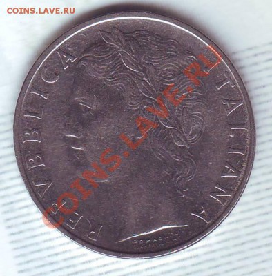 Италия.100 Лир.1967. до 07.02 - 19670011.JPG