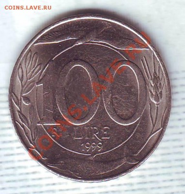 Италия.100 Лир.1999. до 07.02 - 19990006.JPG