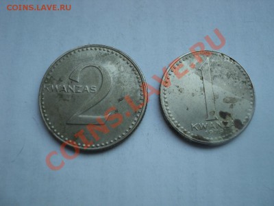 Ангола,кванза.6.02.14,22:00 Мск. - 1 и 2 кванза (1)