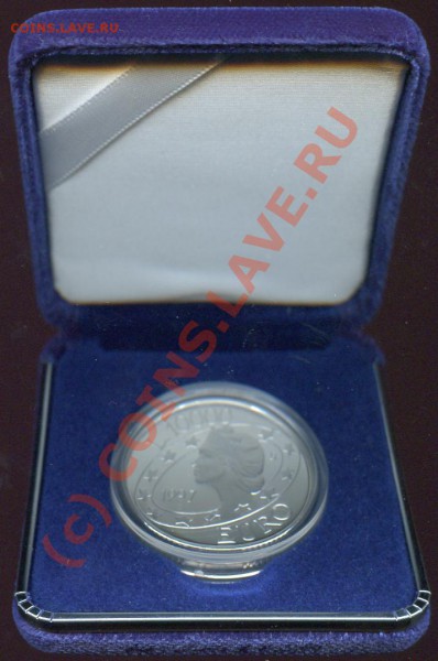 две монеты серебро Сан Марино 1997, 2006 - img103