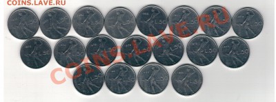 ИТАЛИЯ 50 ЛИР 1954-89 (19ШТ) ДО 06.02.14 В 22.00МСК (7984) - Изображение 018