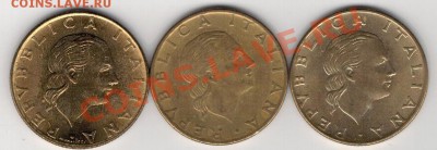 ИТАЛИЯ 200 ЛИР 1978-83 (3ШТ) ДО 06.02.14 В 22.00МСК (7984) - 4-ит-лот200л