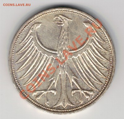 Ag ФРГ 5 МАРОК 1972J ДО 06.02.14 В 22.00МСК (7875) - 5-гер2-1972Й