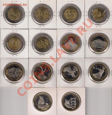 ШВЕЙЦАРИЯ БиМет 5..10фр 99-2011 UNC(ВСЕ) до 7.2.14 22-00 мск - Sw1