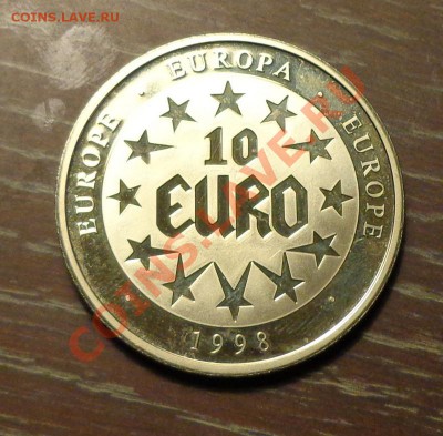 10 ЕВРО до 10.02, 22.00 - жетон европа 10 евро - 1